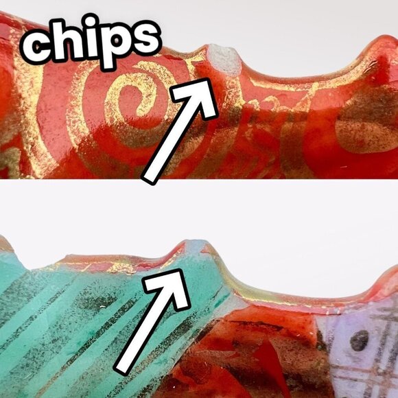 Antique Japanese Kutani Porcelain Footed Bowl Hand Painted Geisha Ware - Picture 9 of 11